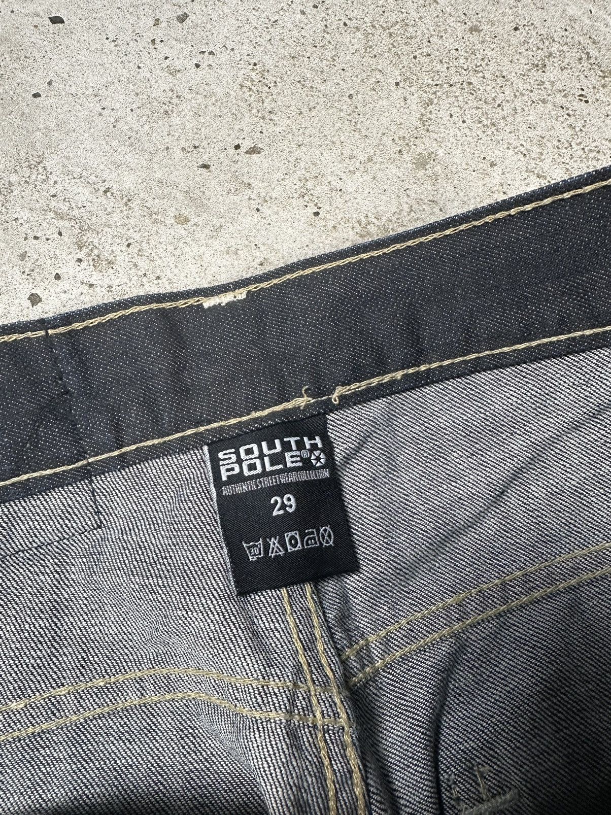 JNCO × Southpole × Vintage Vintage y2k Southpole Navy Denim Pants JNCO style Size US 29 - 6 Thumbnail