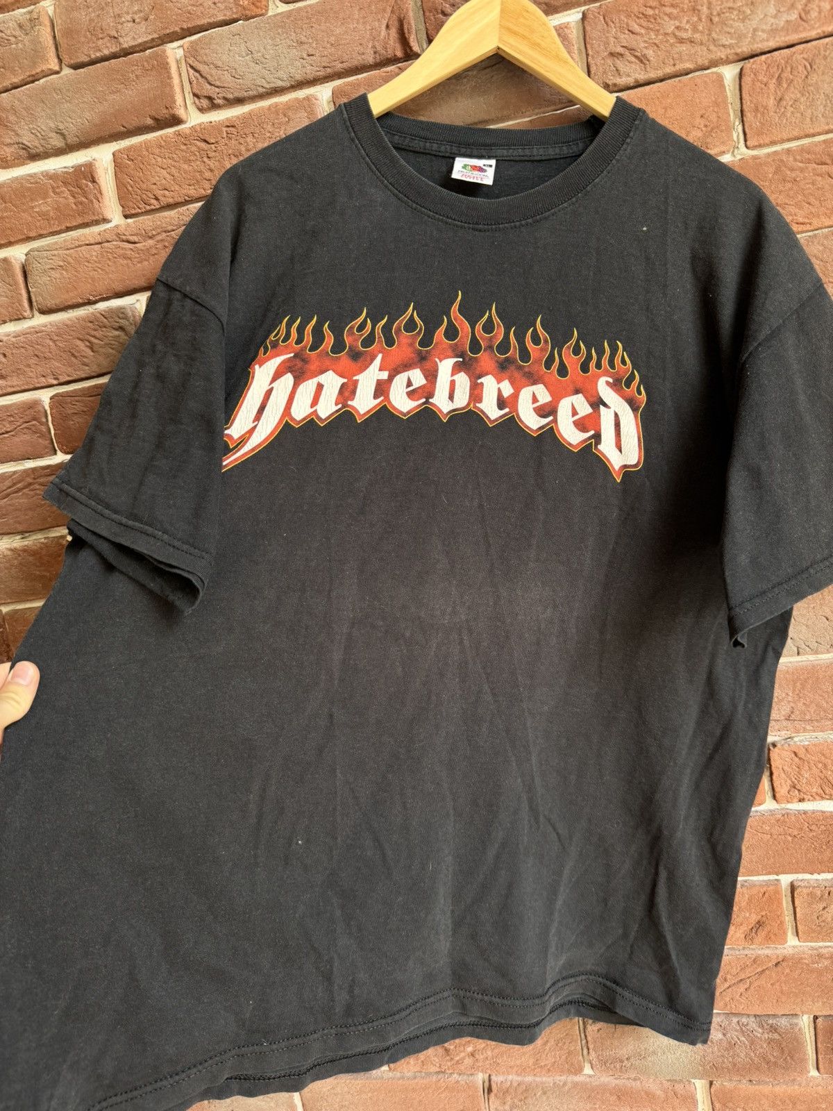 Band Tees Rare Vintage 00s Hatebreed American Hardcore Band Tshirt Size US XL / EU 56 / 4 - 3 Thumbnail