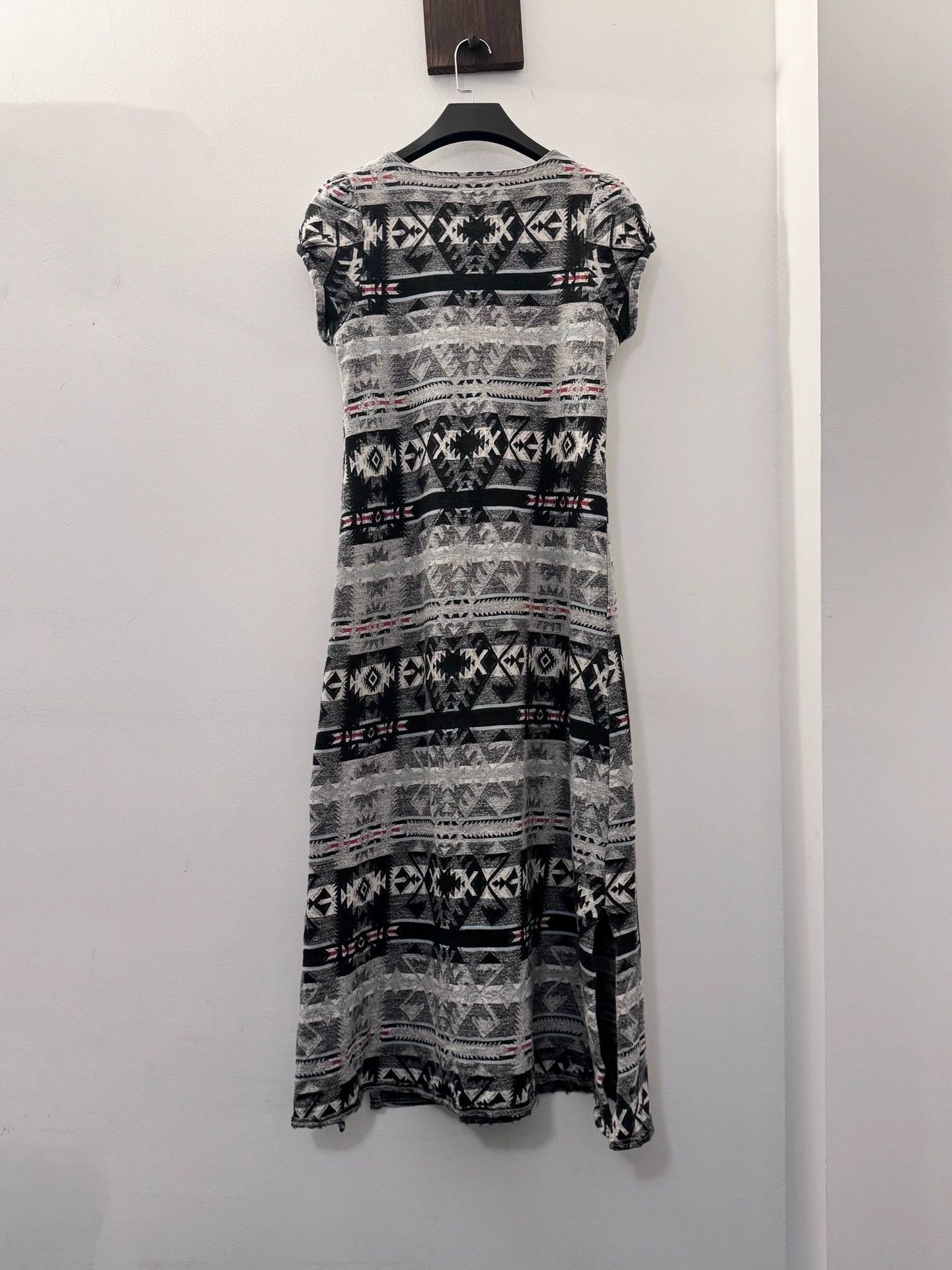 Kapital Kapital Vintage Wool Navajo Puff-Sleeve Slit Long Dress Size XS / US 0-2 / IT 36-38 - 9 Thumbnail