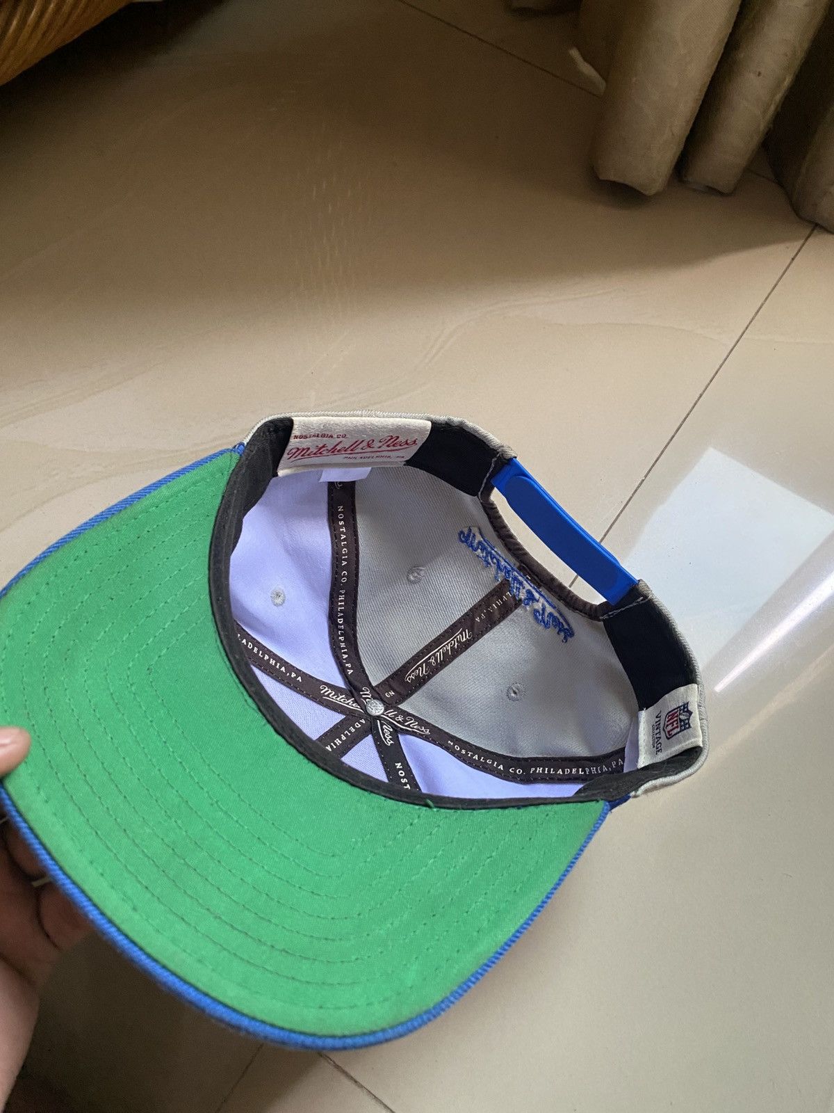 Mitchell & Ness × NFL × Warren Lotas New England Patriot Sharktooth, mitchell & ness snapback Size ONE SIZE - 4 Thumbnail