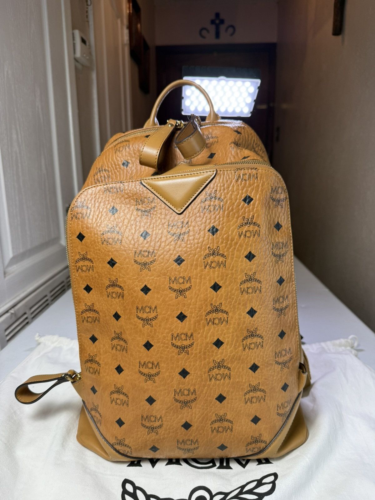 MCM MCM Duke Visetos Backpack | Lot Size ONE SIZE - 2 Thumbnail