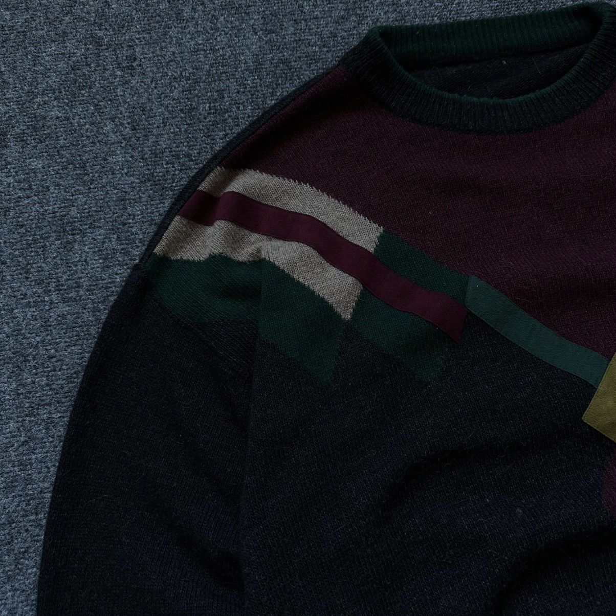 If Six Was Nine VTG Knit Wool Sweater Abstractive Size XL - 2XL Old Money Size US XXL / EU 58 / 5 - 10 Thumbnail