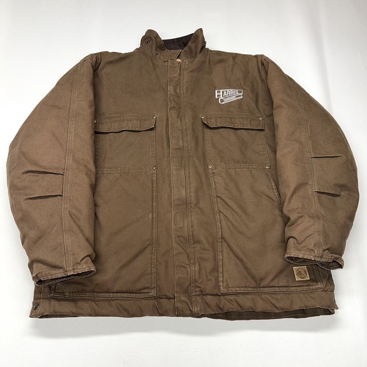 Other Berne Jacket Brown Heartland Washed Chore Coat Lined Canvas Size US XXL / EU 58 / 5 - 1 Thumbnail