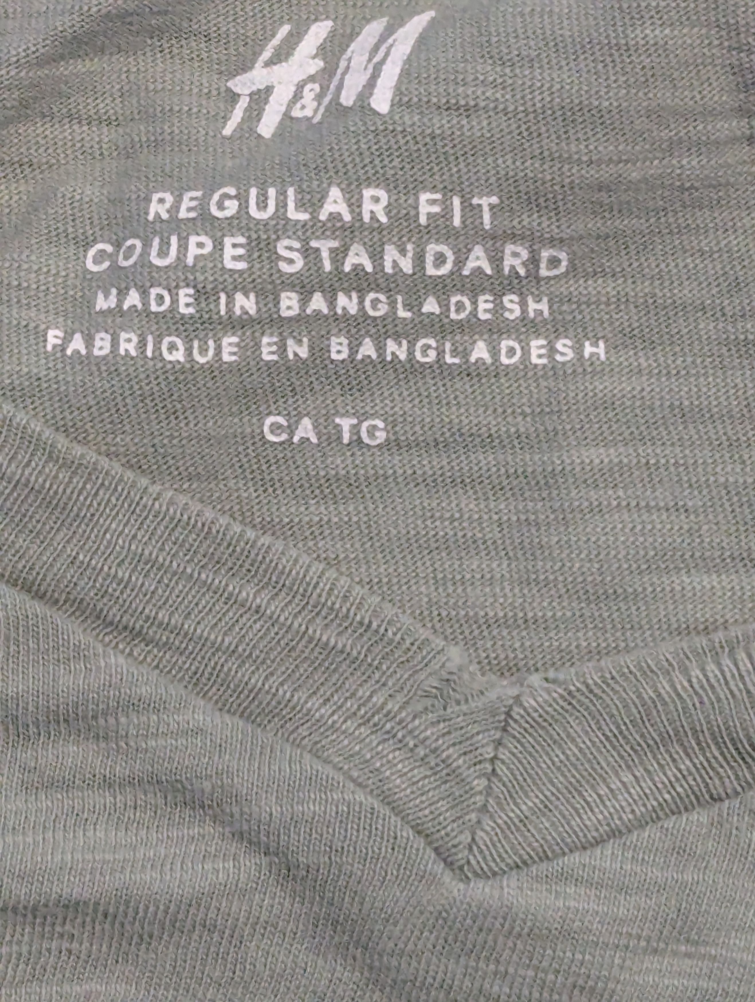 H&M H & H Tshirt Regular fit Size M / US 6-8 / IT 42-44 - 6 Thumbnail