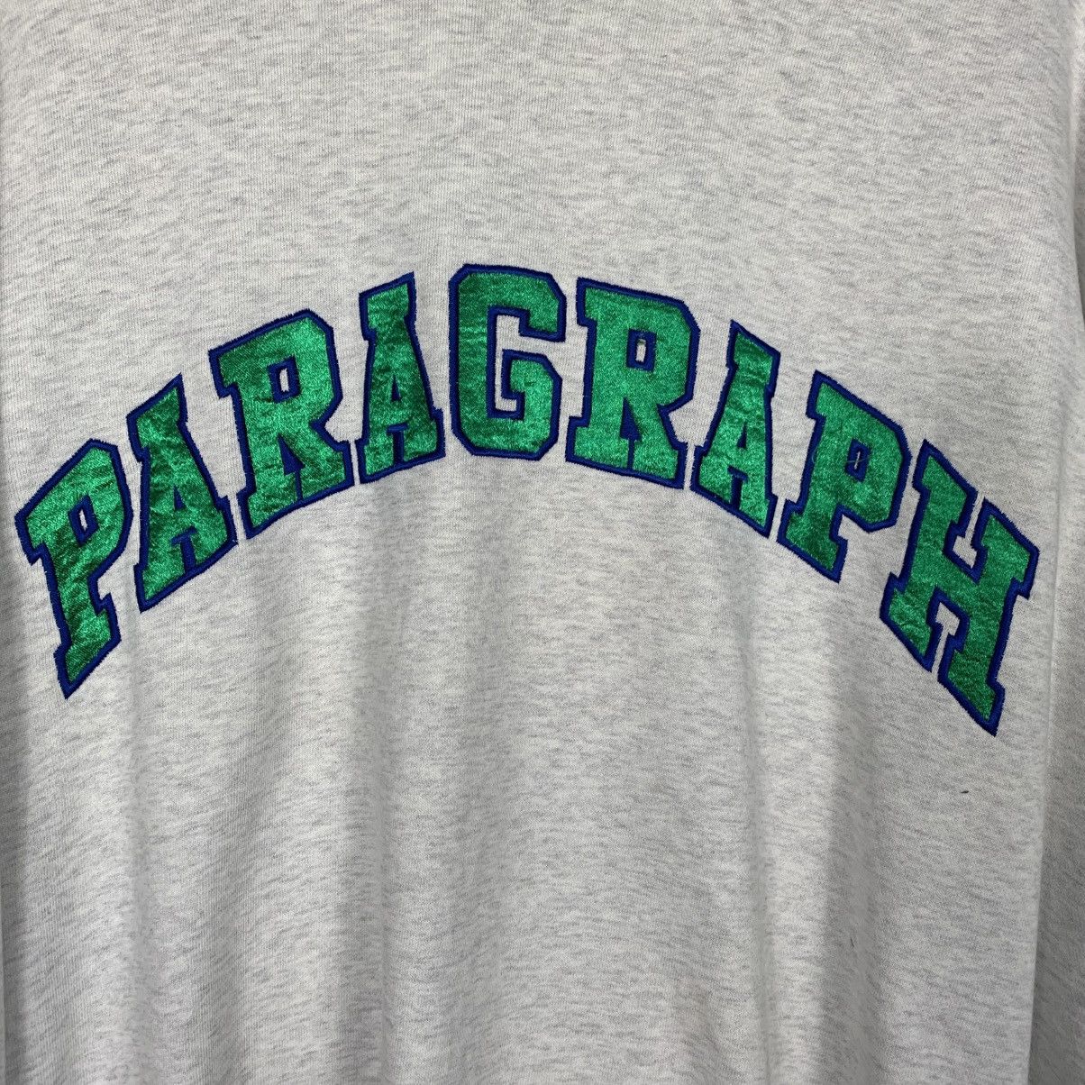 Japanese Brand Paragraph Big Logo Crewneck Sweatshirt Size US M / EU 48-50 / 2 - 10 Thumbnail