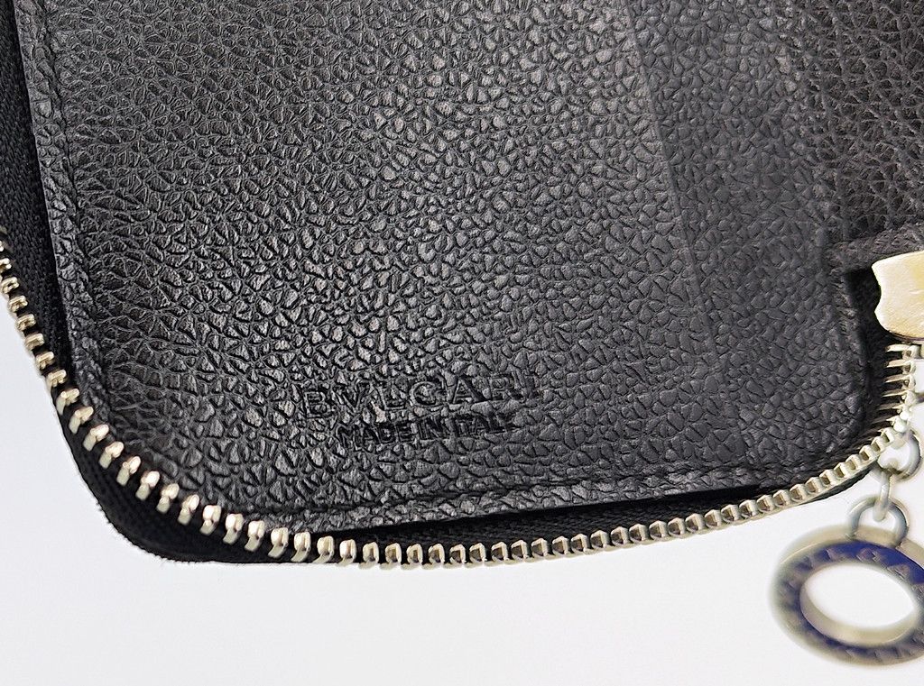 Bvlgari BVLGARI zipper monogram card holder mini wallet Size ONE SIZE - 2 Thumbnail