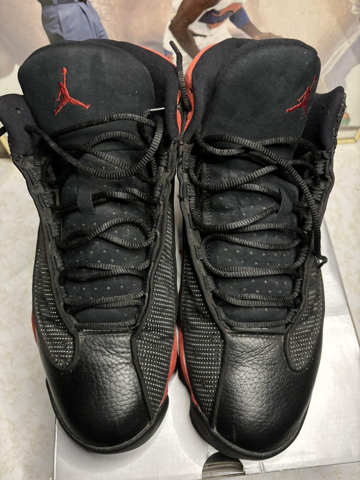 Jordan Brand Air Jordan 13 Retro 2017 Bred 2017 Size US 11 / EU 44 - 2 Thumbnail