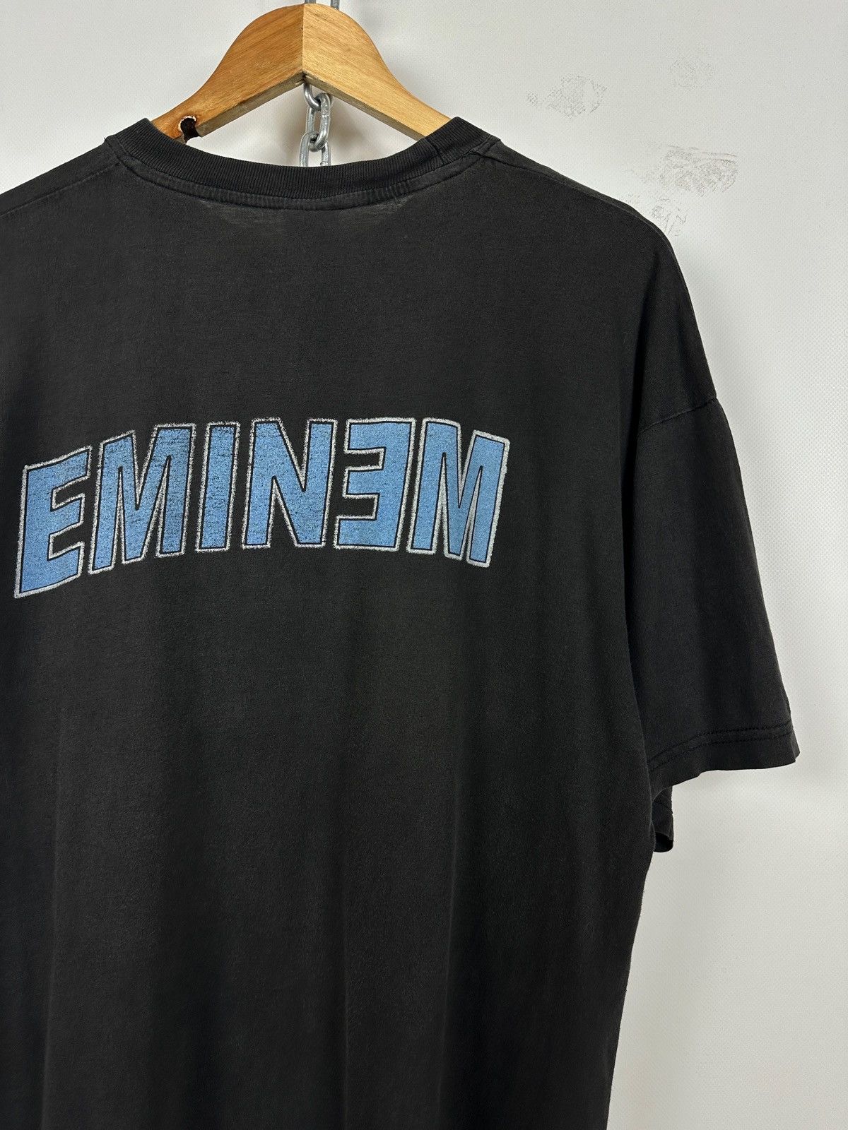 Band Tees 00s Vintage Eminem Graphic Print Rap Hip Hop Band T-Shirt Size US XL / EU 56 / 4 - 14 Thumbnail