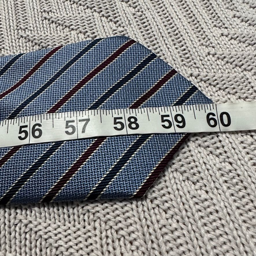 Brooks Brothers Brooks Brothers blue maroon striped silk tie Size ONE SIZE - 4 Thumbnail