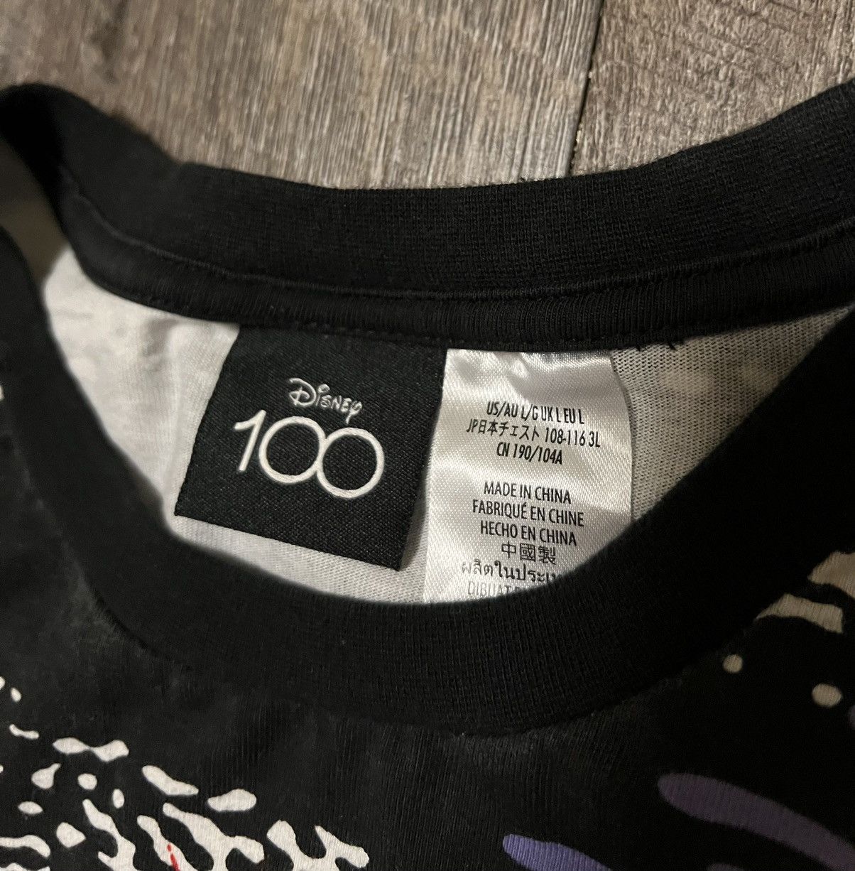 Disney Disney 100 Years Of Wonder Castle Jersey Shirt AOP Size L Size US L / EU 52-54 / 3 - 5 Thumbnail