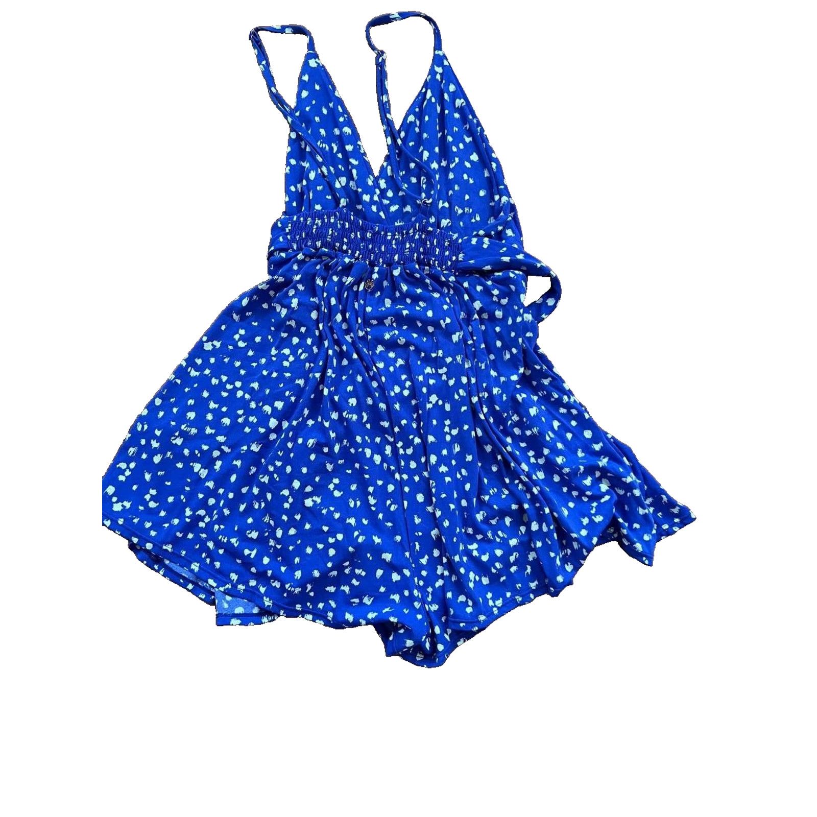 & Other Stories Maaji Romper in Arabian Sea Blue Romper Size Small A000566 Size 27" / US 4 / IT 40 - 9 Thumbnail