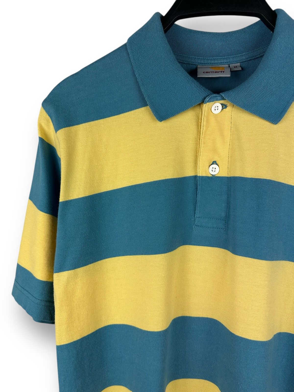 Carhartt Vintage Carhartt Costa Striped Polo T-Shirt Size US M / EU 48-50 / 2 - 2 Thumbnail