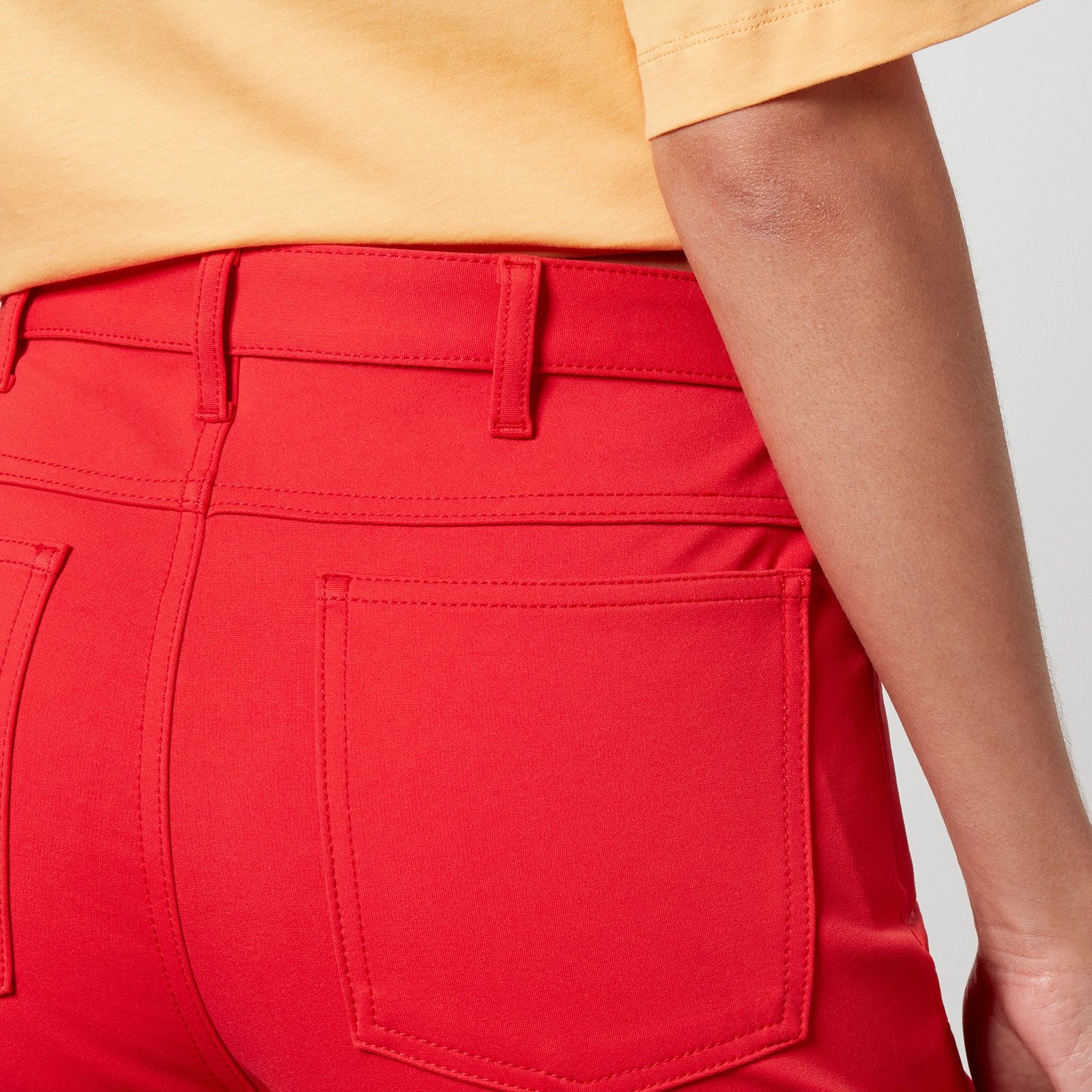 Marni o1y1125 Casual Pant in Red Size 30" / US 8 / IT 44 - 3 Thumbnail