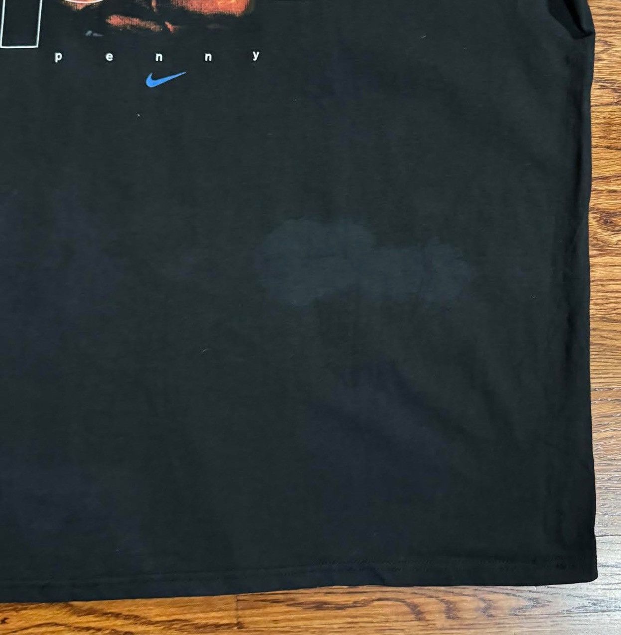 Nike Vintage Nike Air Penny Black T Shirt (Size XXL) Size US XXL / EU 58 / 5 - 7 Thumbnail