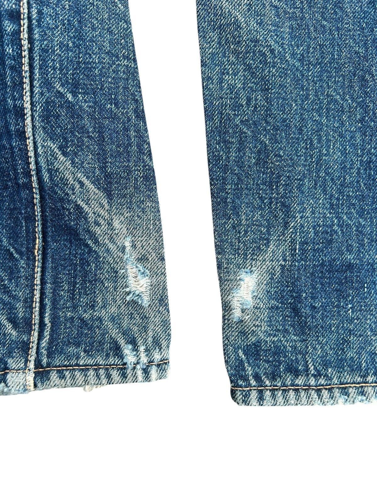 Kapital Vintage Evisu Selvedge No1 Special Distressed Denim Jeans Size US 28 / EU 44 - 12 Thumbnail