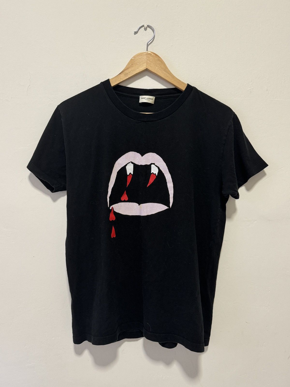 Saint Laurent Paris SLP Blood Luster Tee | Grailed
