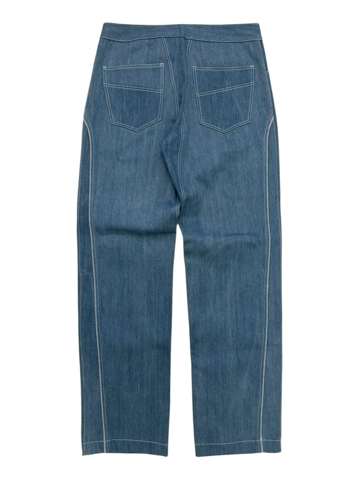 Mainline:RUS/Fr.CA/DE Ella Panel Denim Pants Size 26" / US 2 / IT 38 - 8 Thumbnail