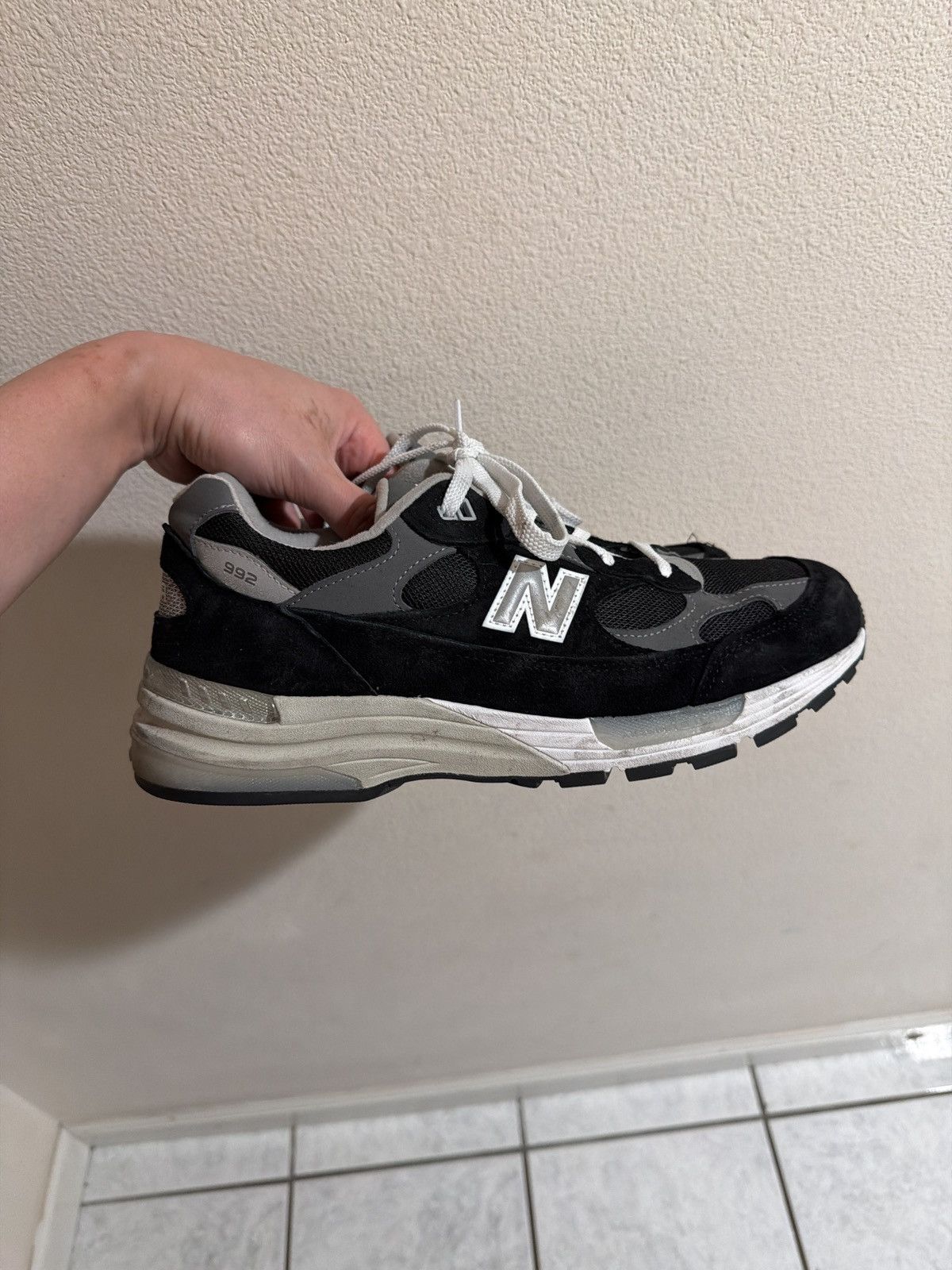 New Balance New balance 992 black Size US 10 / EU 43 - 1 Thumbnail