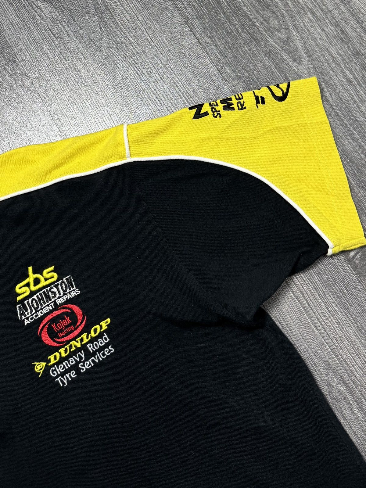 Dunlop × Formula 1 90s Vintage Racing Polo Shirt Dunlop F-1 Size US M / EU 48-50 / 2 - 4 Thumbnail