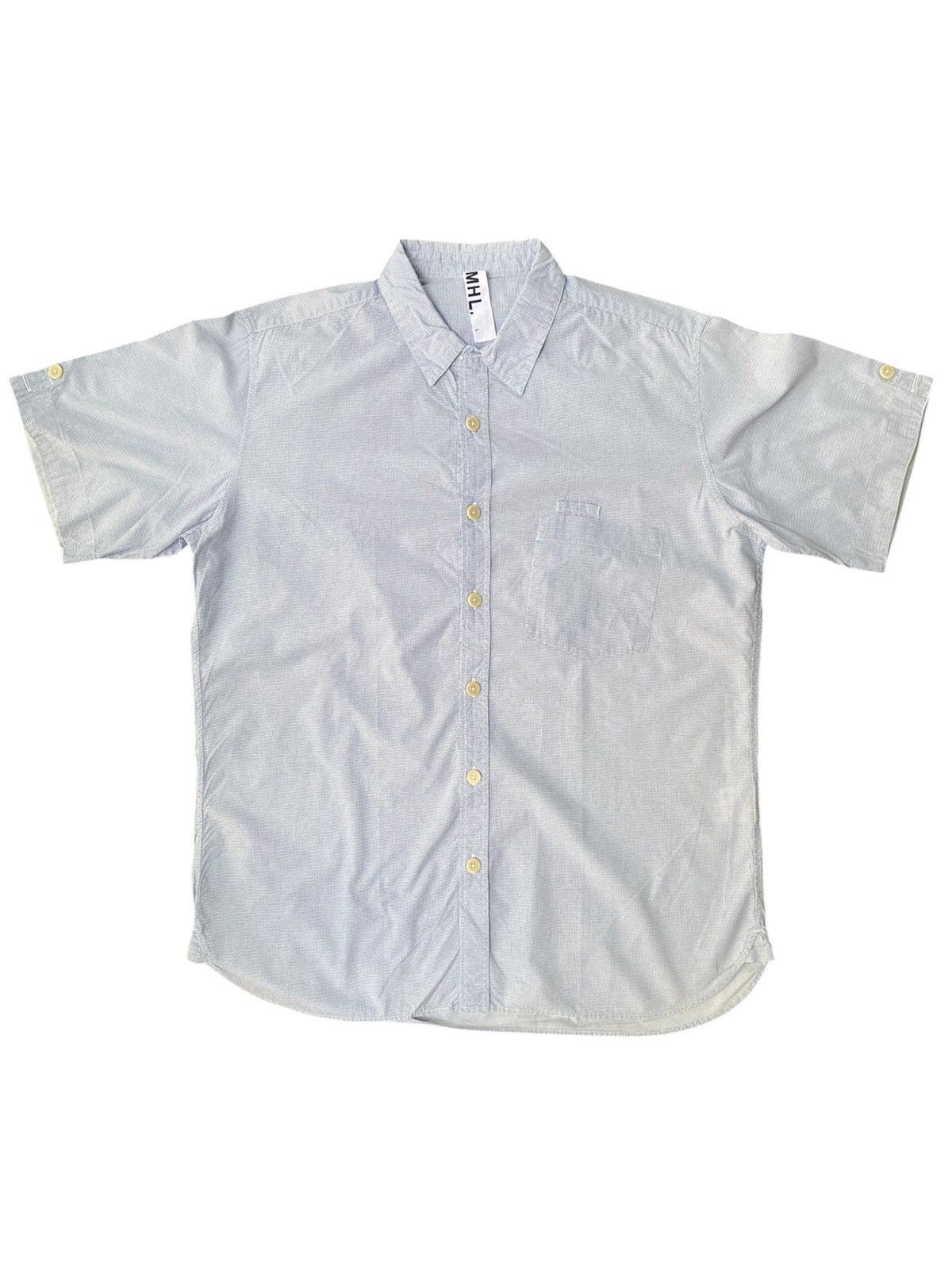Margaret Howell Button Up Shirt Short Sleeves by Margaret Howell Size US L / EU 52-54 / 3 - 1 Thumbnail