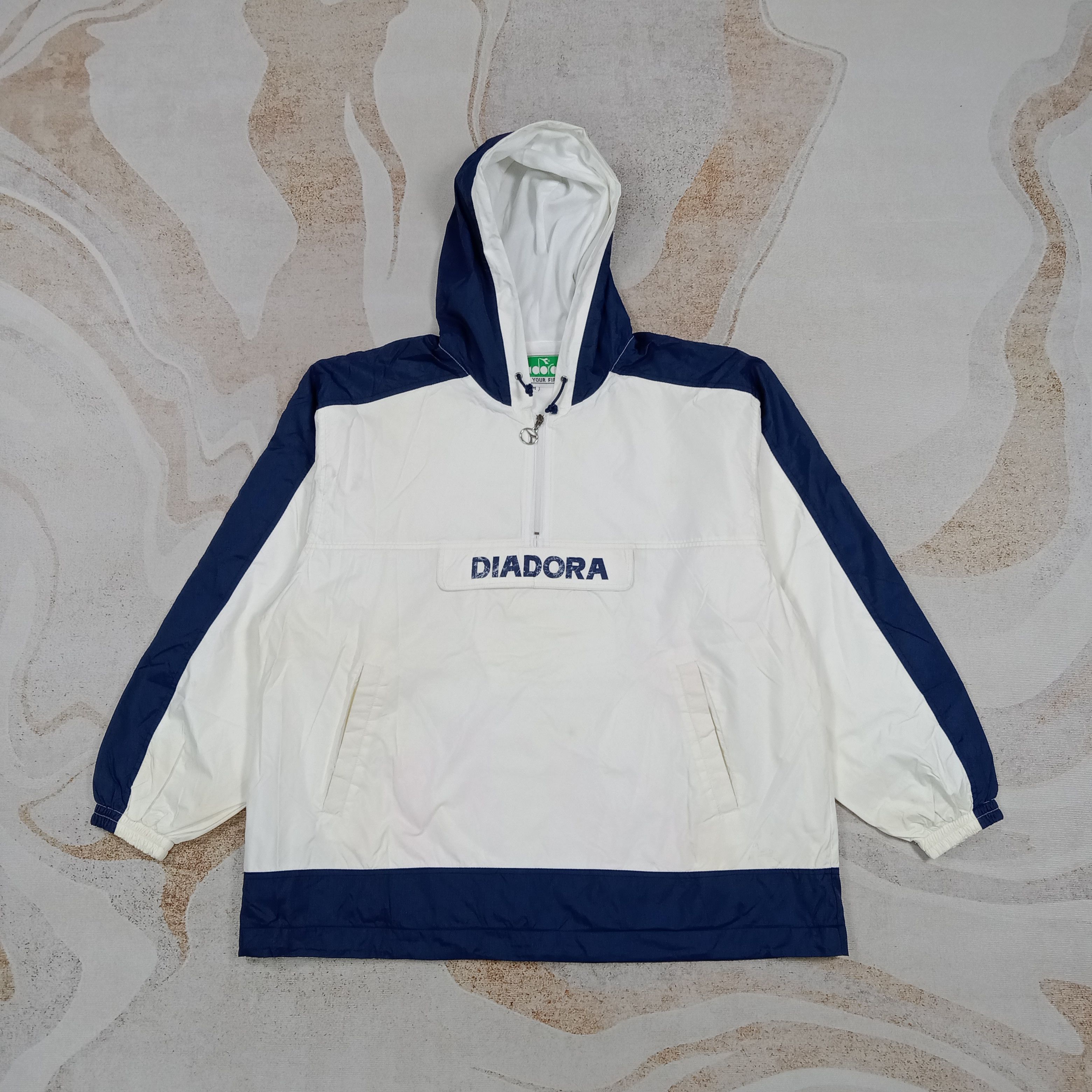 Diadora 90's Daidora Windbreaker Jacket C287N27 Size US L / EU 52-54 / 3 - 3 Thumbnail