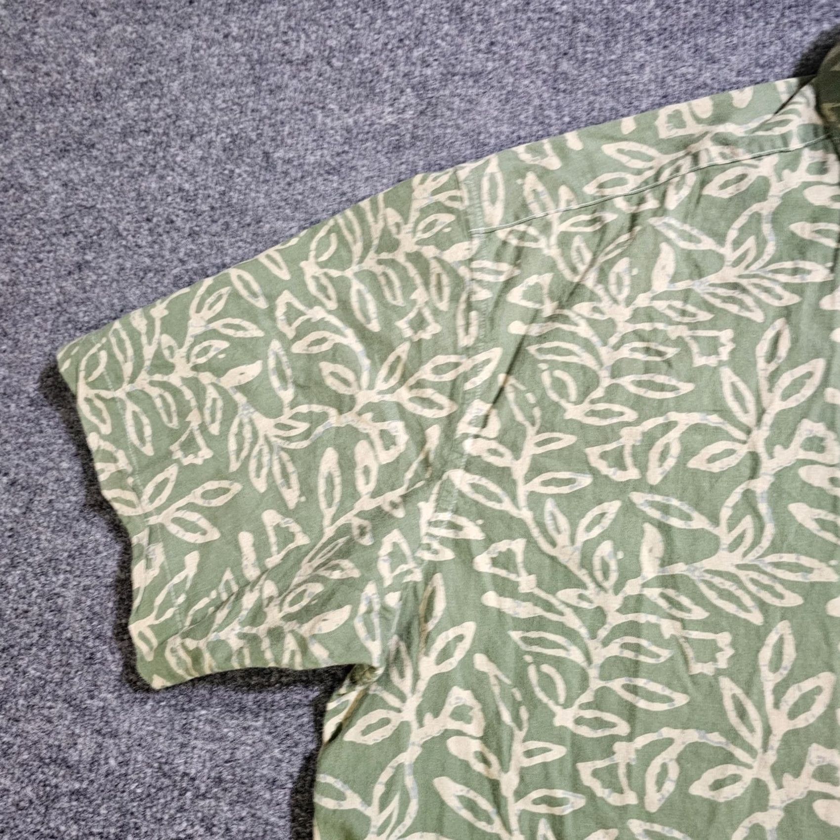 Orvis Orvis Shirt Mens XL Green Linen Short Sleeve Button-Up Beach Classic Casual Size US XL / EU 56 / 4 - 5 Thumbnail
