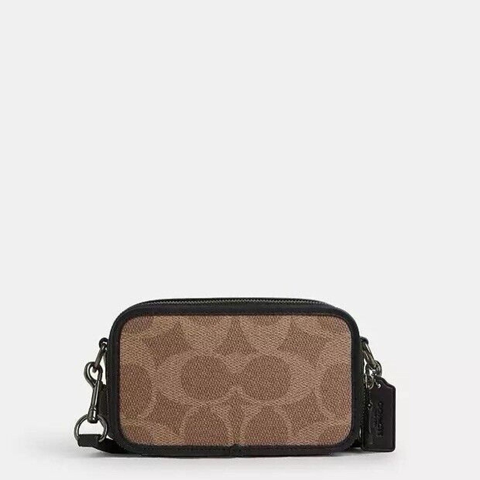 Coach NWT Coach Wyatt Crossbody Colorblock Canvas CAB80 Signature Size ONE SIZE - 3 Thumbnail