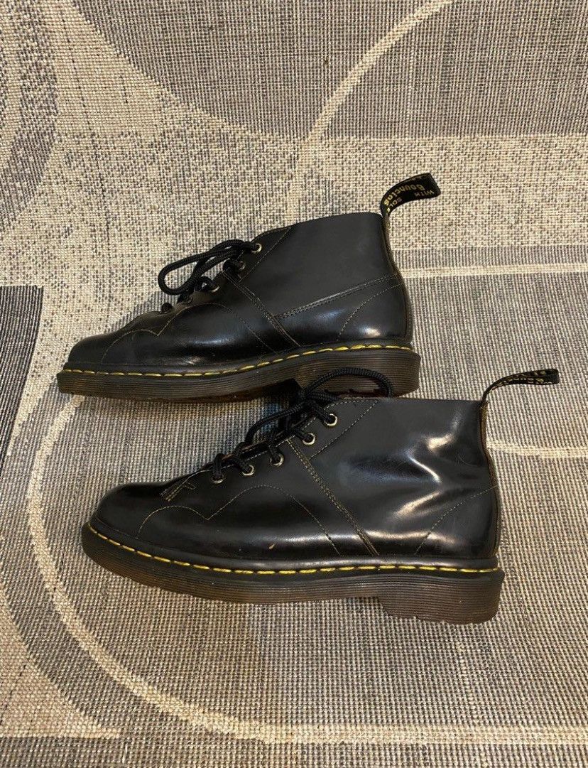 Dr. Martens Dr Martens Church Monkey Boots Black Smooth Size US 6 / EU 39 - 2 Thumbnail