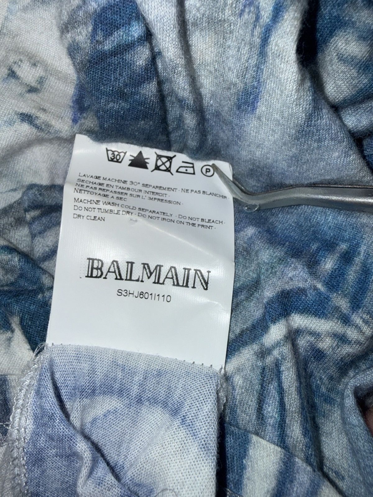 Balmain Balmain Graphic T-Shirt Size US L / EU 52-54 / 3 - 6 Thumbnail