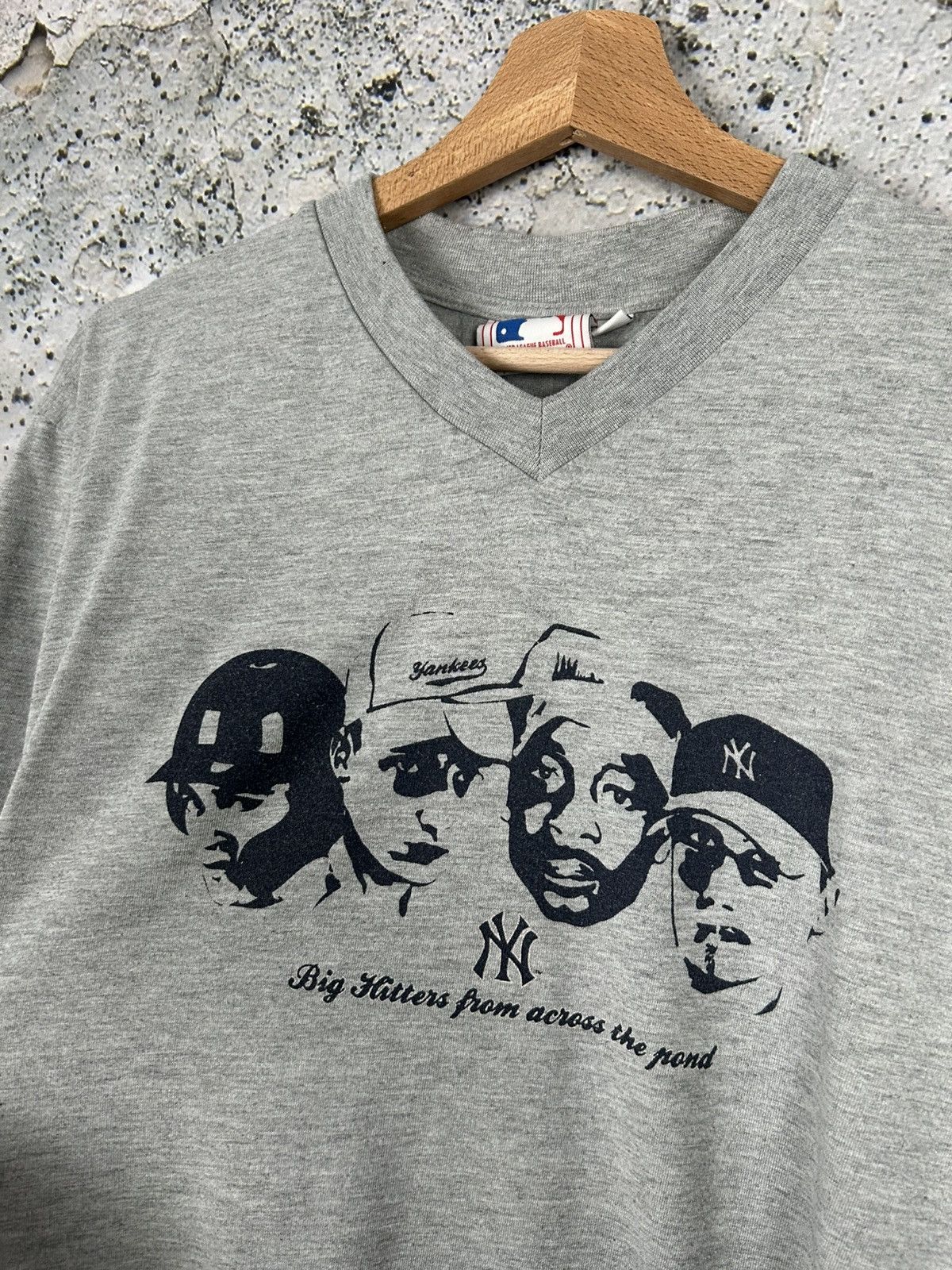 New York Yankees Vintage MLB Rap Tees New York Yankees Baseball Streetwear Size US L / EU 52-54 / 3 - 3 Thumbnail