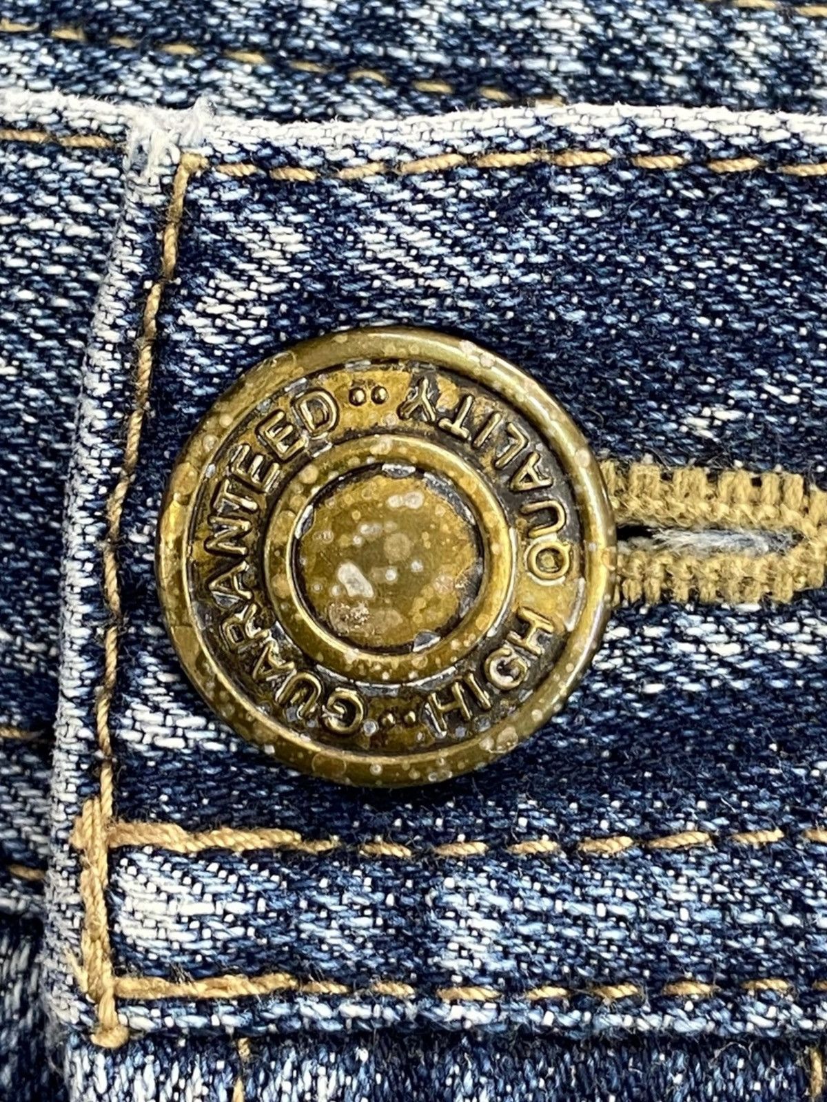 Japanese Brand Japanese Brand Mud Wash Style Straight Leg Jeans Size US 34 / EU 50 - 10 Thumbnail