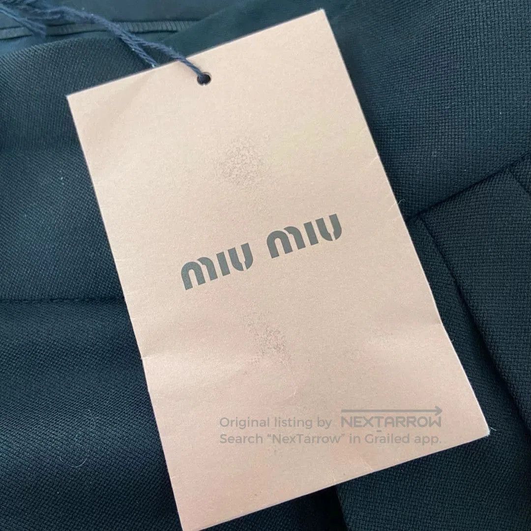 Miu Miu black miu miu shorts size 38. Size US 38 / EU 54 - 8 Thumbnail