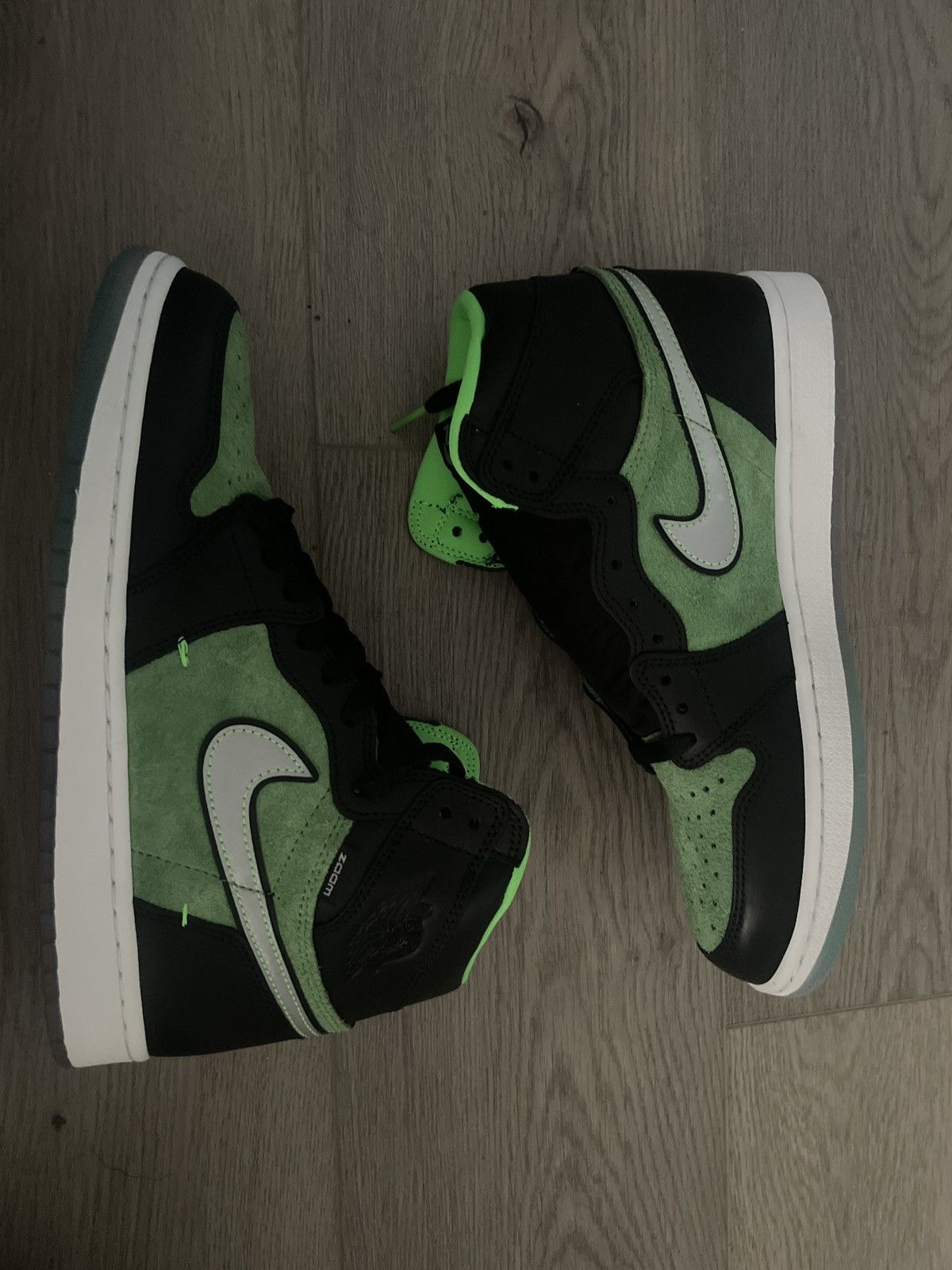 Jordan Brand Jordan 1 zoom air incredible hulk Size US 9.5 / EU 42-43 - 3 Thumbnail
