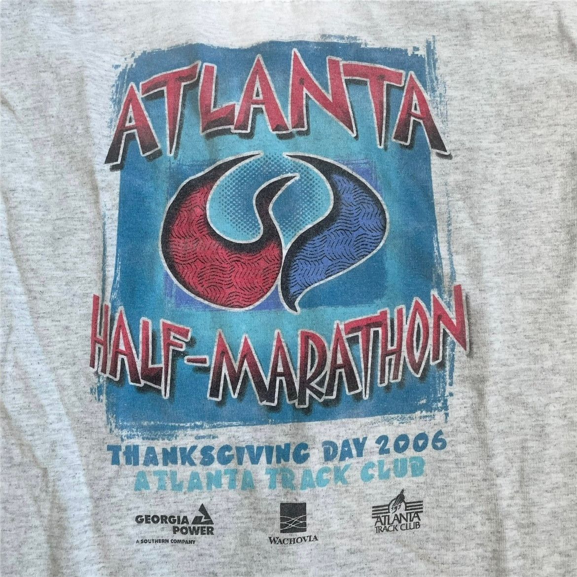 Gildan 2006 Atlanta Half Marathon Long Sleeve Tee Small Size US S / EU 44-46 / 1 - 2 Thumbnail