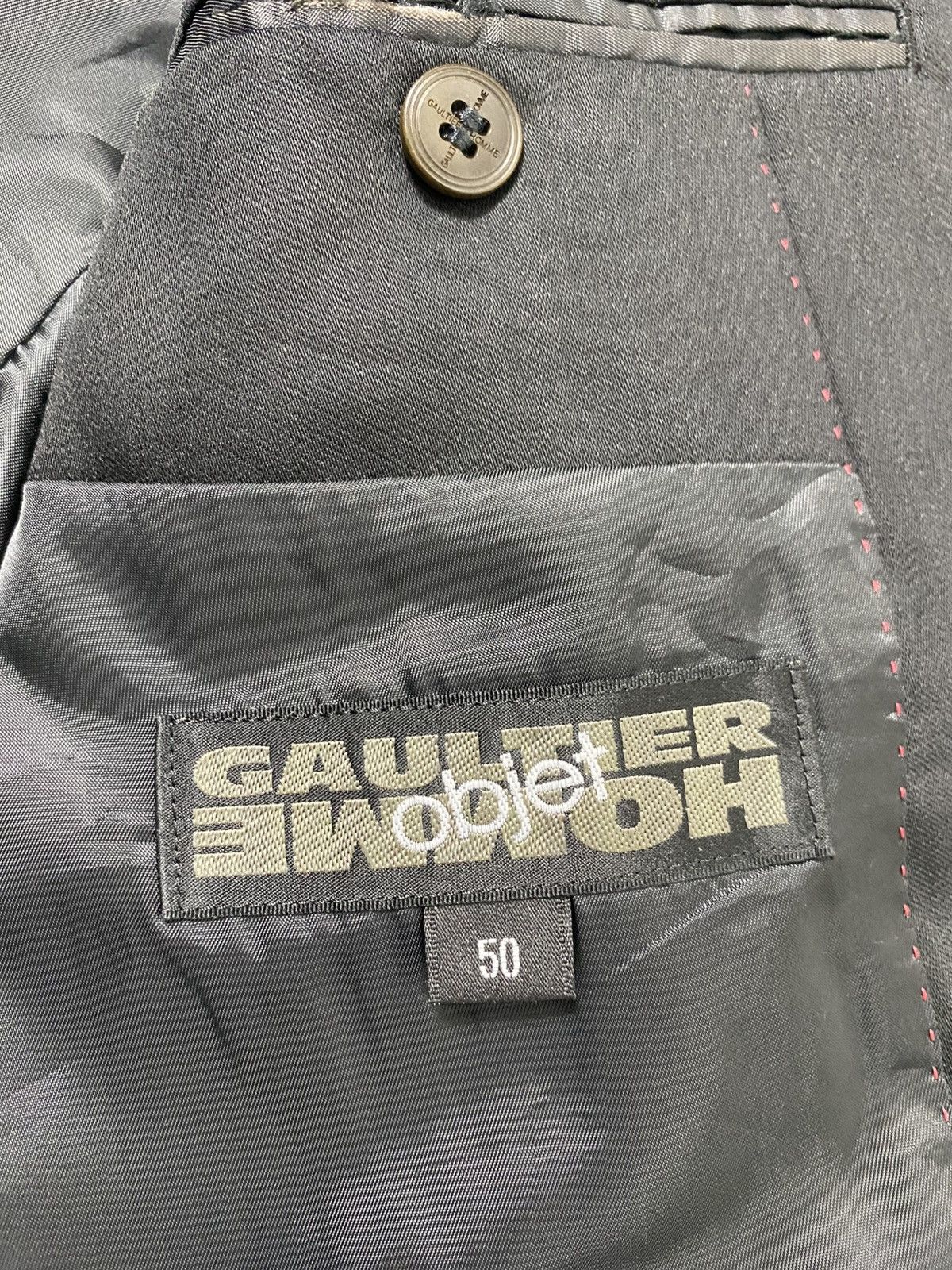 Jean Paul Gaultier Vintage Jean Paul Gaultier Homme Objet Blazer Size US L / EU 52-54 / 3 - 16 Thumbnail