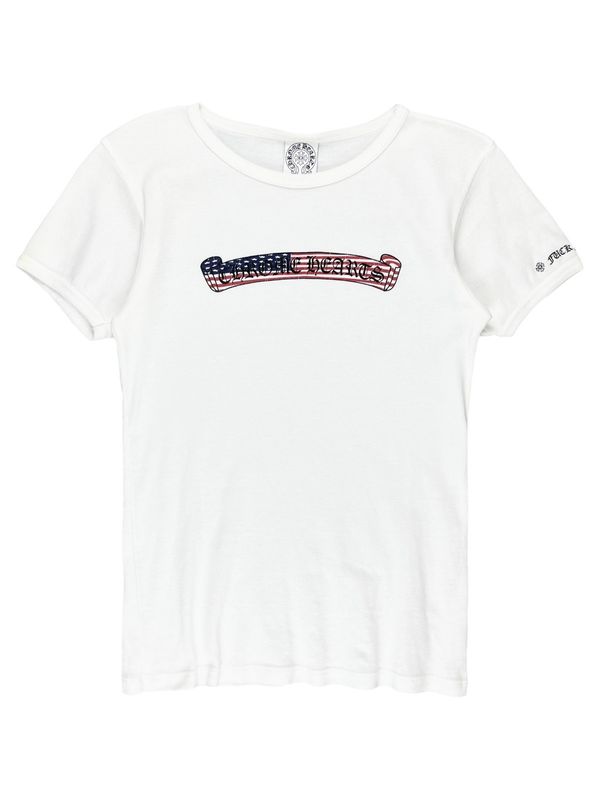 USA Flag Scroll Logo