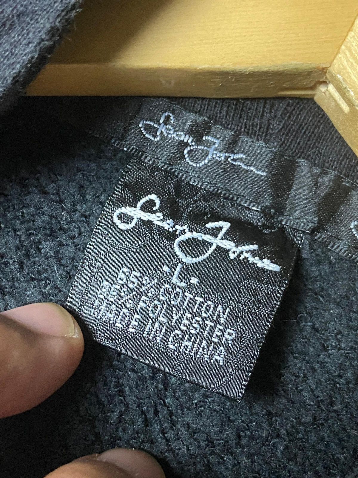 Sean John Sean John Embroidered Oversized Pullover Hoodies (170) Size US L / EU 52-54 / 3 - 5 Thumbnail