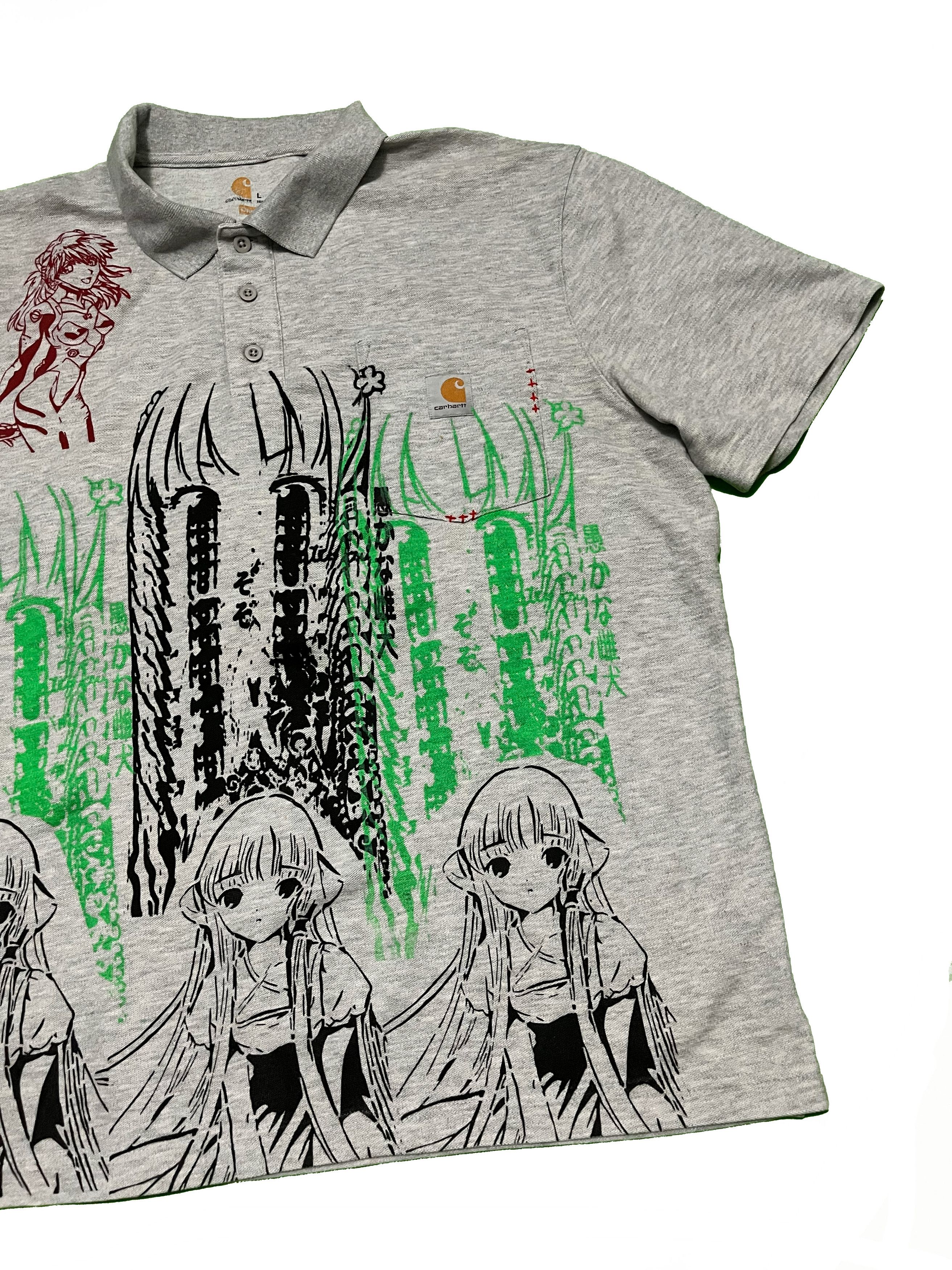 Carhartt Carhartt button-up shirt custom anime Size US L / EU 52-54 / 3 - 3 Thumbnail