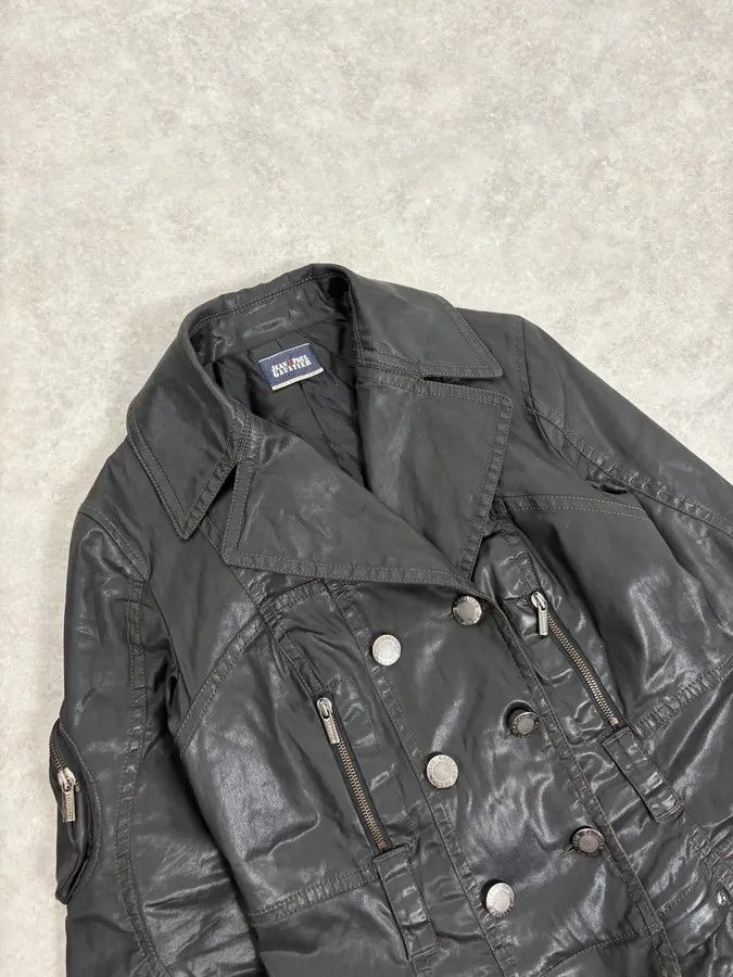 Jean Paul Gaultier 2000s Jean Paul Gaultier Black Detachable Obscure Trenchcoat Size US S / EU 44-46 / 1 - 5 Thumbnail