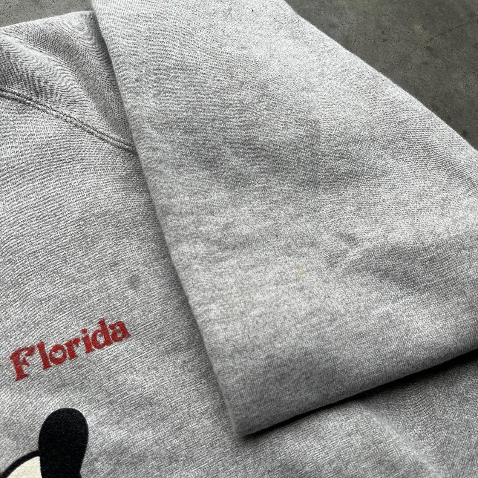 Disney × Vintage Vintage 70s Disney World Mickey Mouse Florida Sweatshirt Size US L / EU 52-54 / 3 - 5 Thumbnail