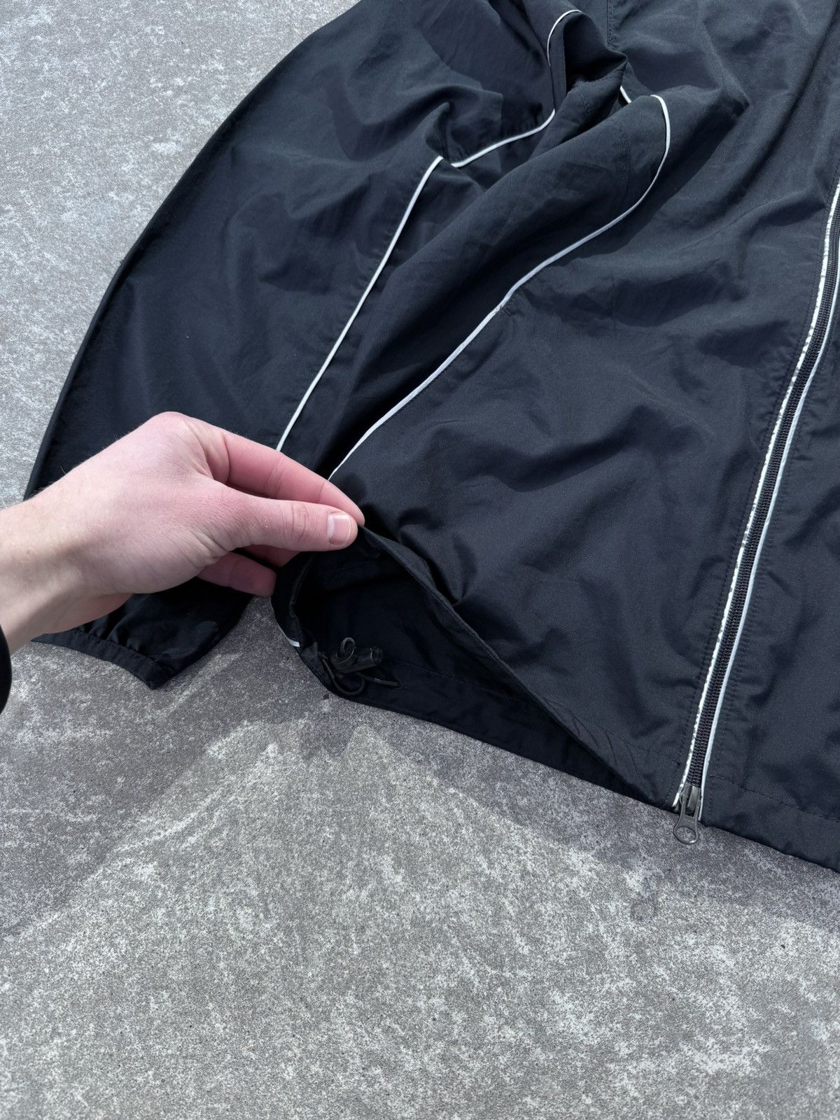 Nike × Vintage Vintage Nike Y2K avantgarde streetwear jacket Size US S / EU 44-46 / 1 - 8 Thumbnail