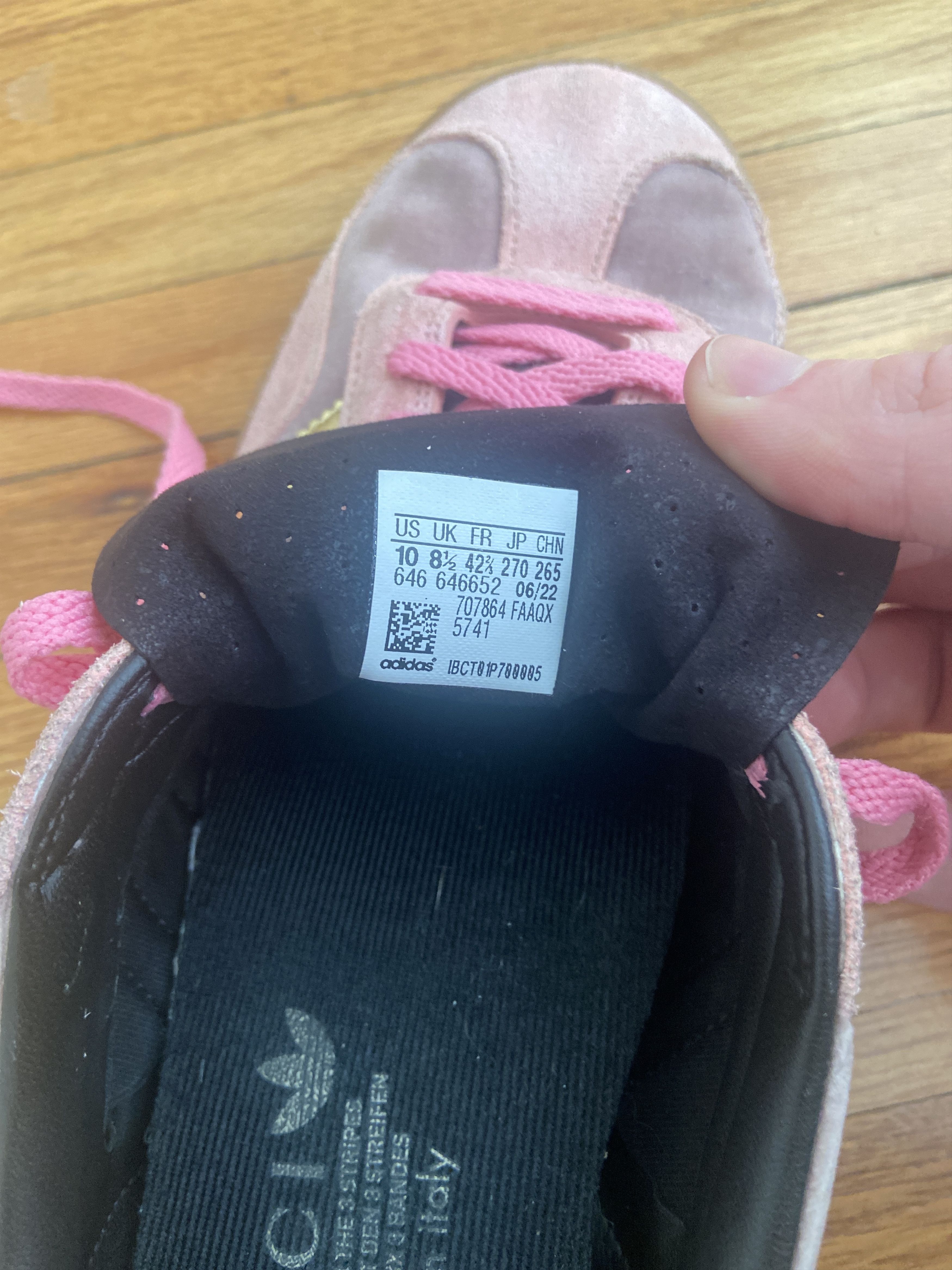 Adidas  Gucci Adidas X Gucci Gazelle Pink Velvet | Grailed