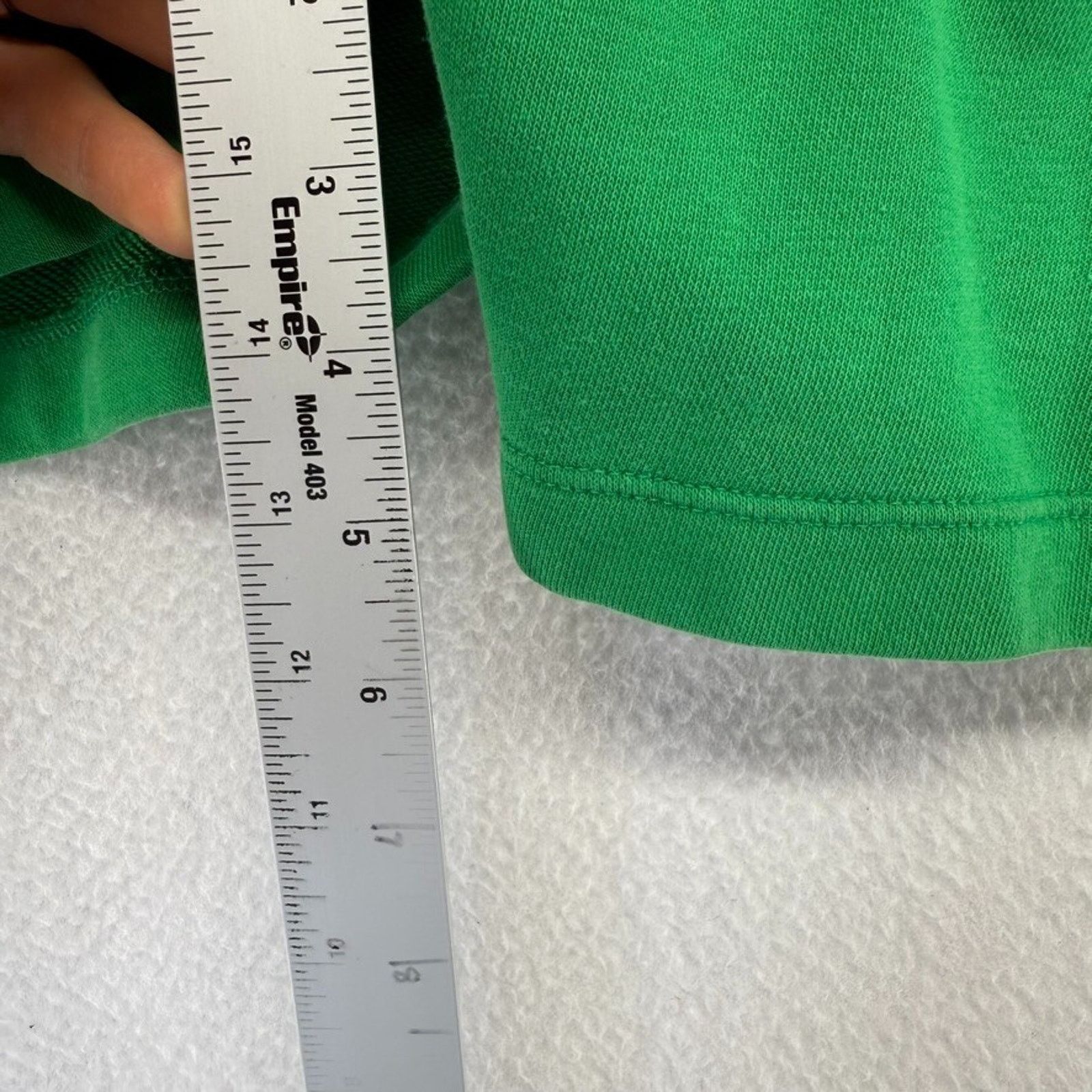 Chubbies Jordan Shorts men's Small Green Cotton Sweat Jumpman Size US 26 / EU 42 - 4 Thumbnail
