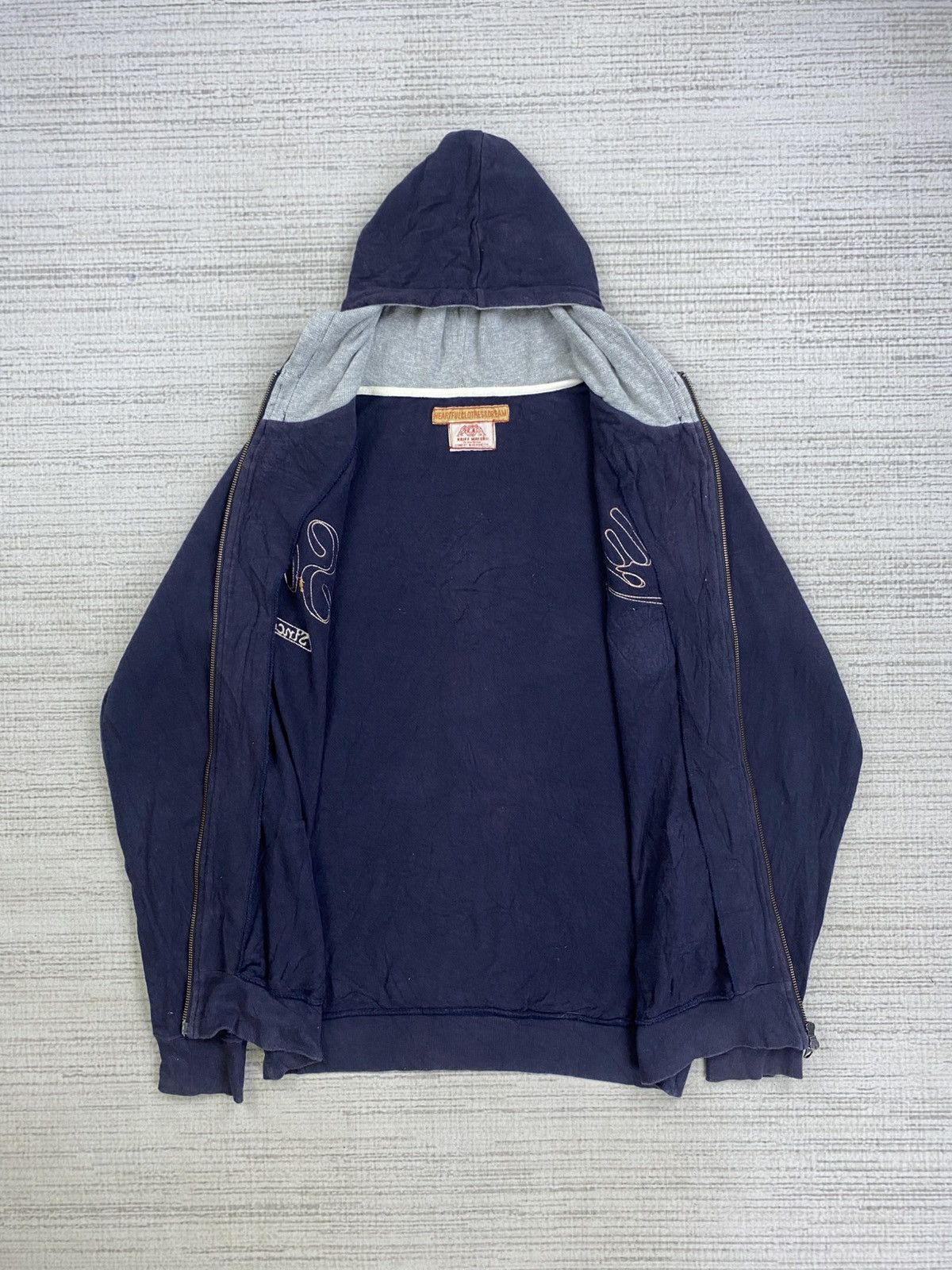 Japanese Brand × Vintage Vintage Kriff Mayer Embroidery Spellout Zipper Hoodie Jacket Size US M / EU 48-50 / 2 - 6 Thumbnail