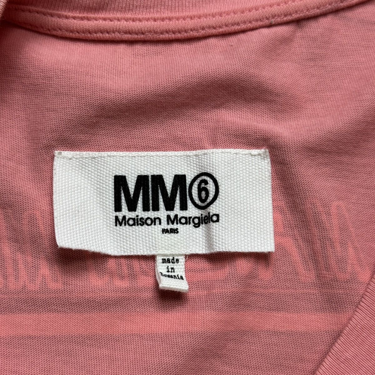 MM6 Maison Margiela - Different Script Logo Tshirt Size XS / US 0-2 / IT 36-38 - 7 Thumbnail