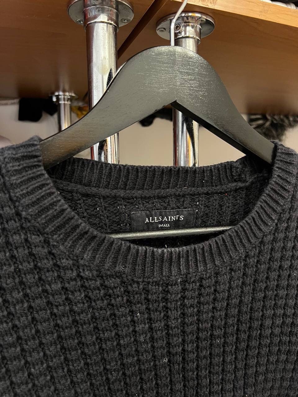 Allsaints Vintage Allsaints waffle knit Y2K sweater Size US S / EU 44-46 / 1 - 6 Thumbnail