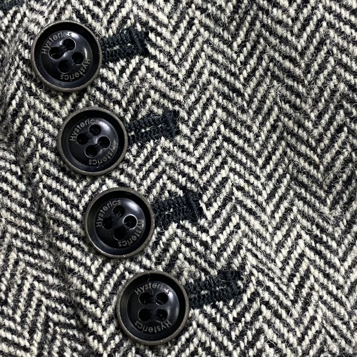 Hysteric Glamour Hysteric Glamour Herringbone wool jacket coat Size S / US 4 / IT 40 - 7 Thumbnail