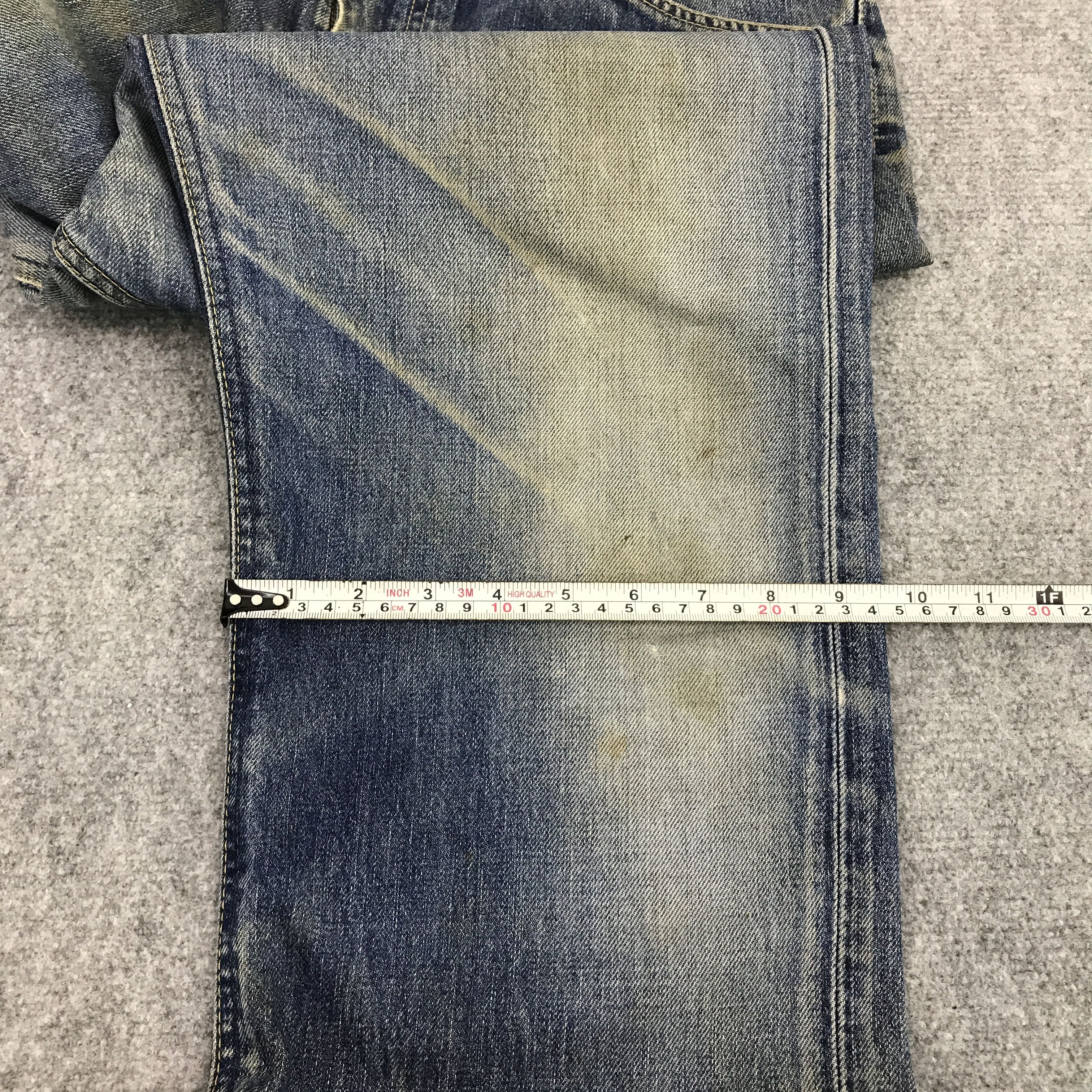 Lee DENIM LEE RIDERS DISTRESSED DENIM PANTS Size US 34 / EU 50 - 6 Thumbnail
