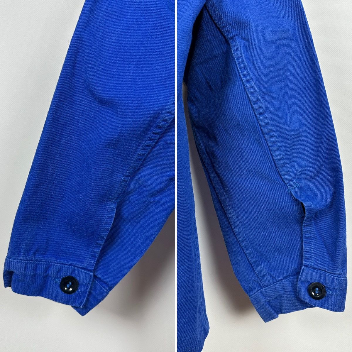 Le Laboureur 80s Vintage Lutteurs French Workwear Sanfor Chore Jacket Size US M / EU 48-50 / 2 - 22 Thumbnail