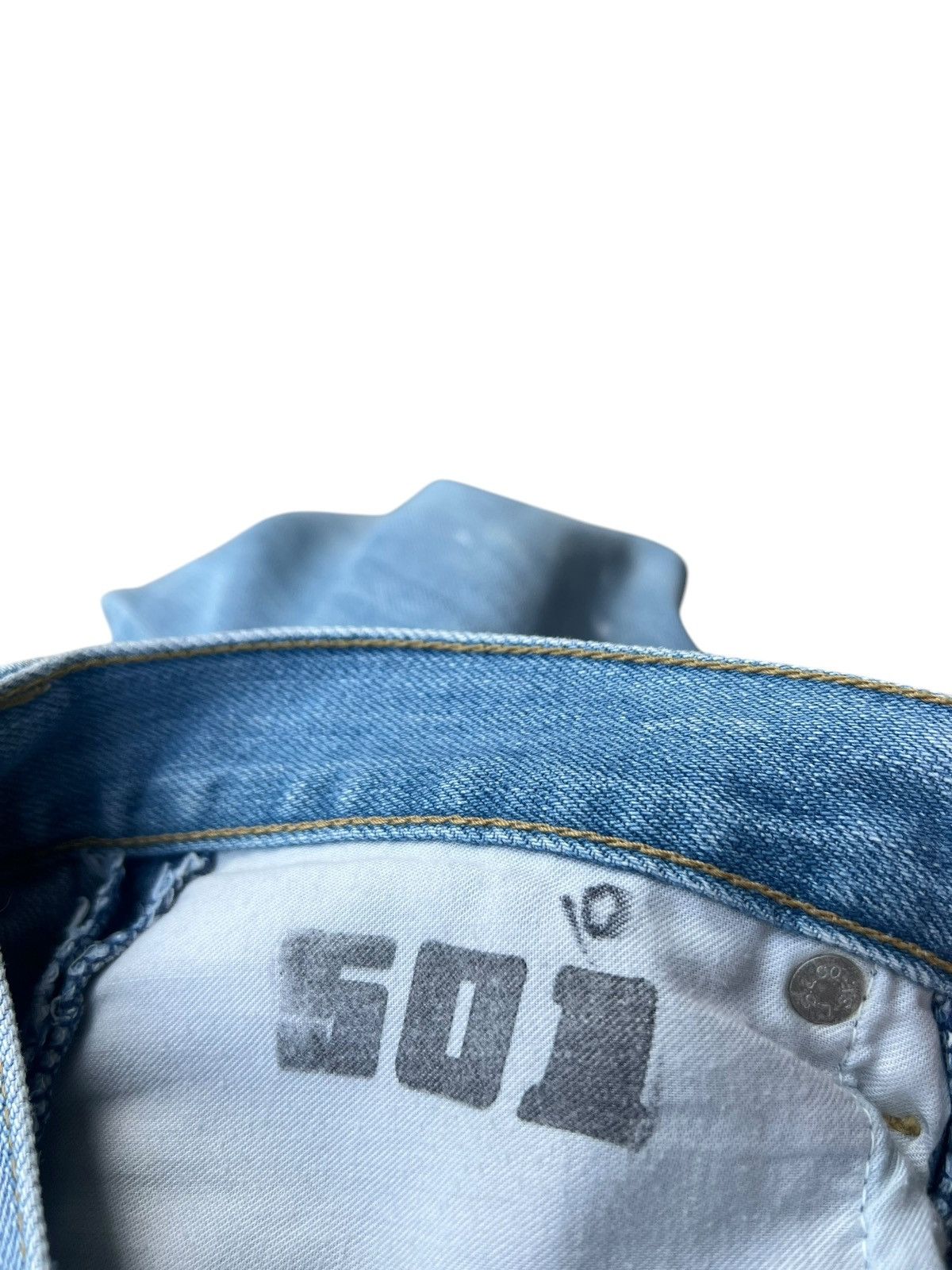 Levi's 2000 Levi’s Engineered Regular ade Mud Denim Poem Jeans Size US 29 - 22 Thumbnail